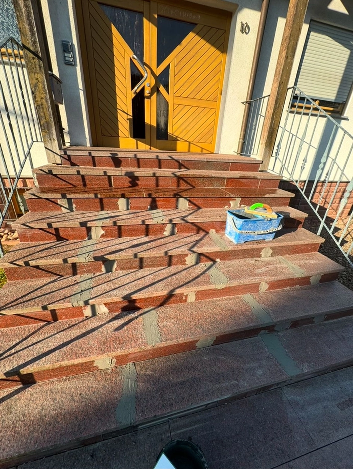 BESMIR QUPEVA - Fliesenlegermeister - Treppen nach der Renovierung